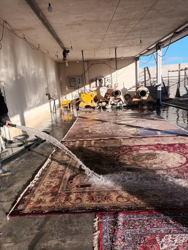خدمات قالیشویی اتوماتیک حمید