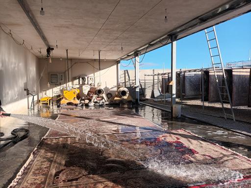 خدمات قالیشویی اتوماتیک حمید