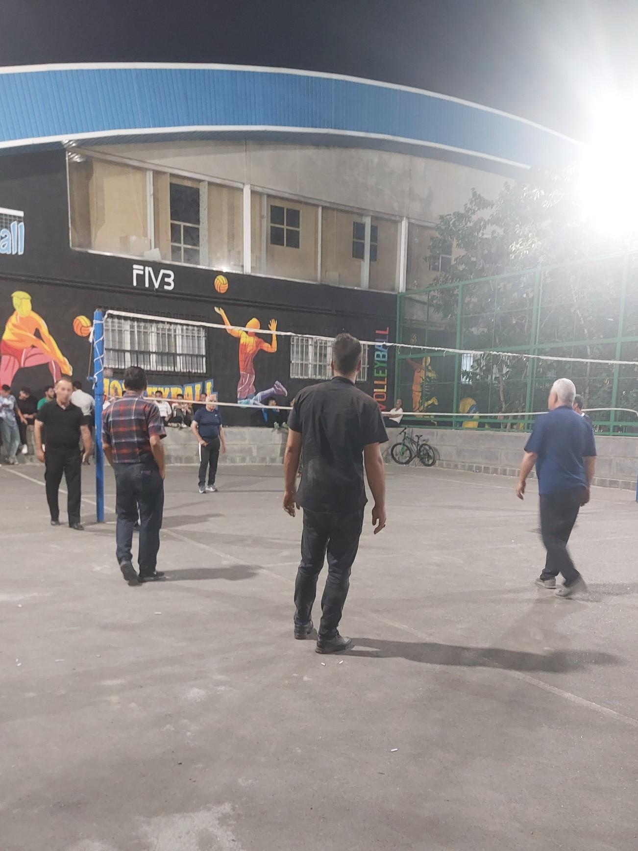 عکس زمین والیبال