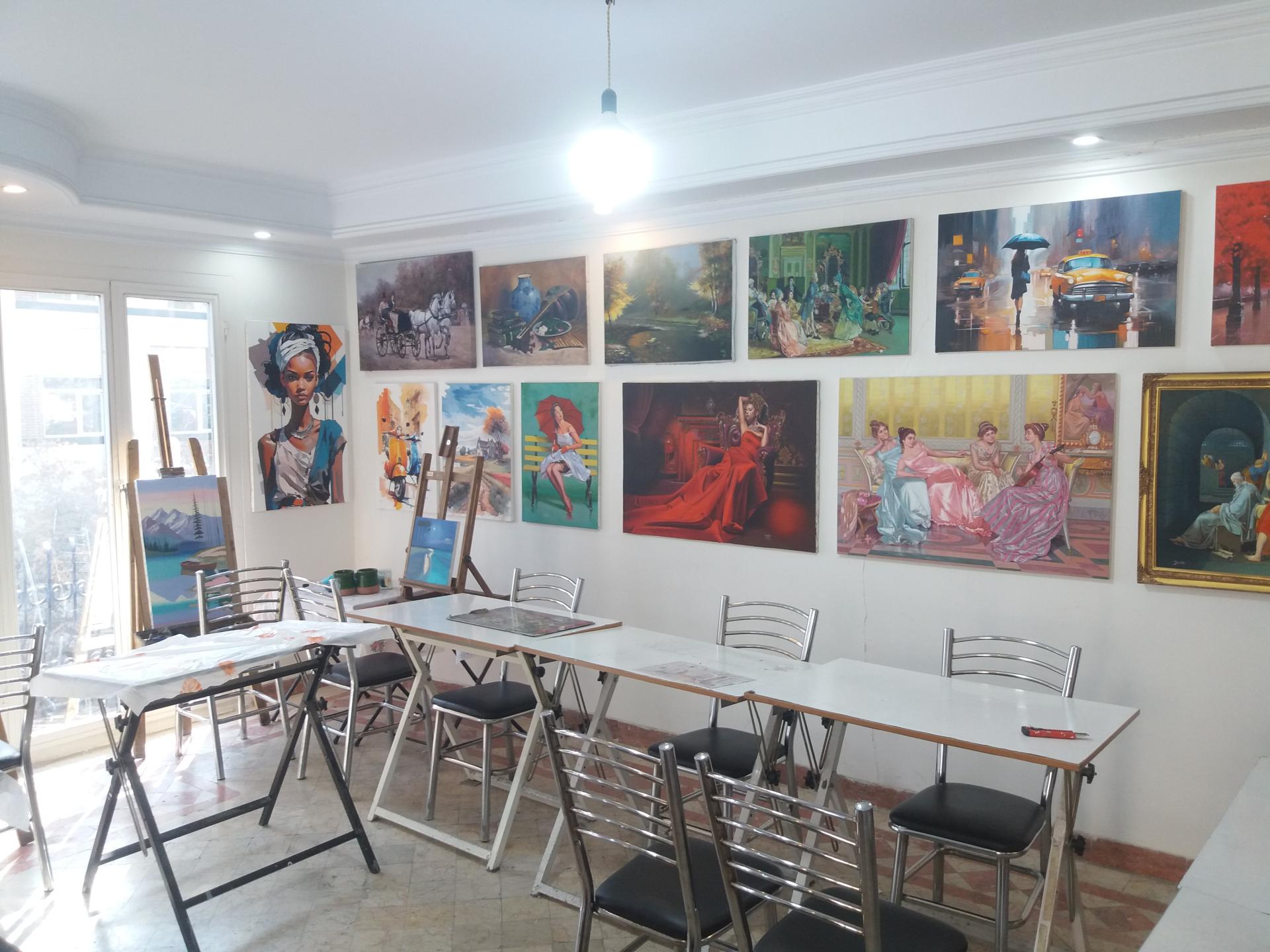 عکس آموزشگاه نقاشی فلورانس 