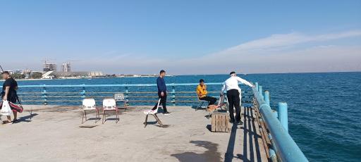 عکس اسکله بزرگ تفریحی کیش