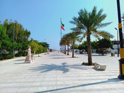 عکس اسکله بزرگ تفریحی کیش