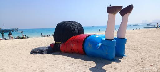 عکس اسکله بزرگ تفریحی کیش