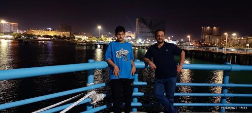 عکس اسکله بزرگ تفریحی کیش