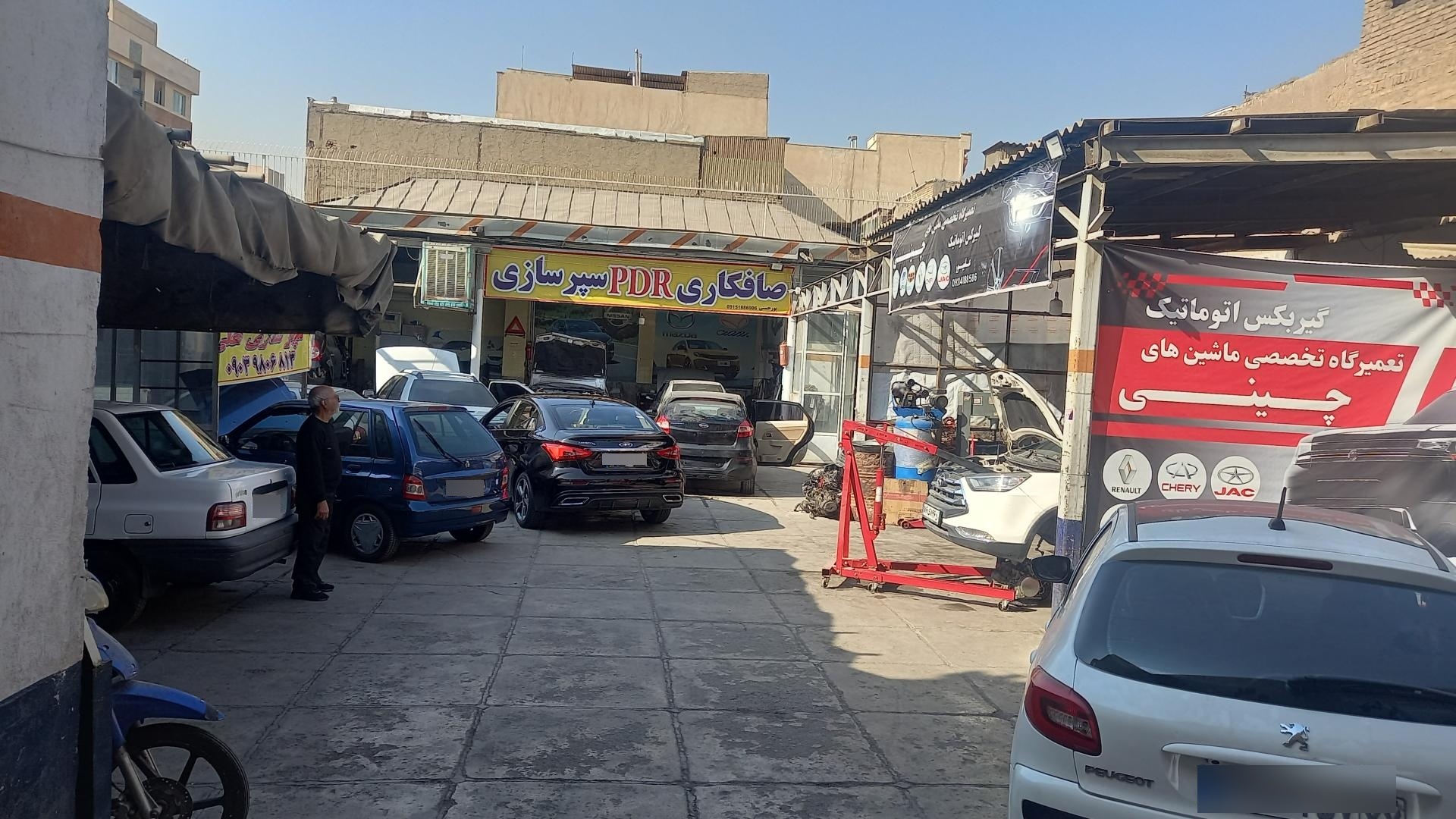 عکس صافکاری PDR استاد مهدی پورحسنی