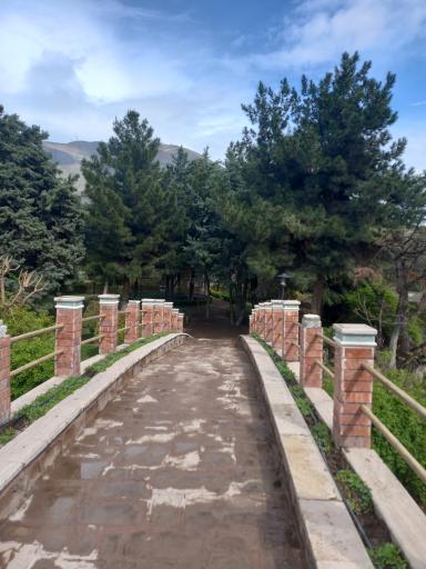 عکس پل ورودی جزیره