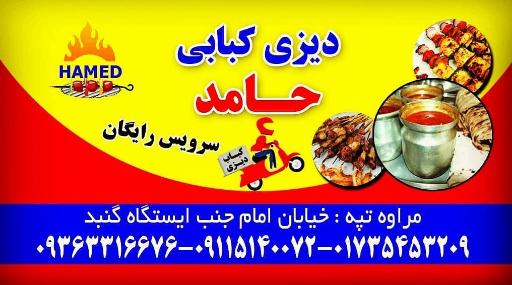 عکس کبابی حامد