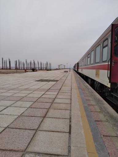 عکس ایستگاه راه آهن ساوه