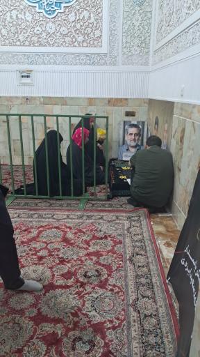 عکس مزار سردار شهید محمد سعید ایزدی