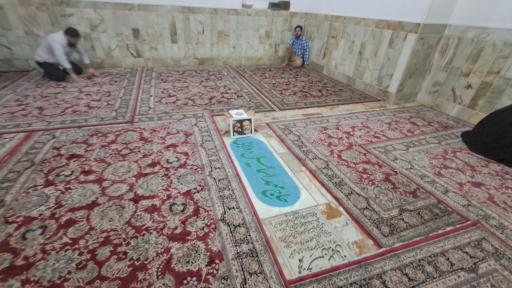 عکس مزار سردار شهید محمد سعید ایزدی