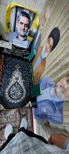 عکس مزار سردار شهید محمد سعید ایزدی