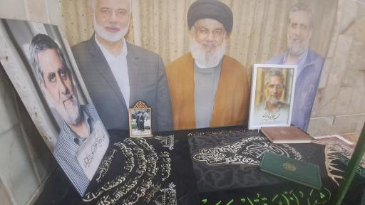 عکس مزار سردار شهید محمد سعید ایزدی