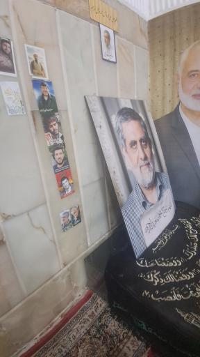 عکس مزار سردار شهید محمد سعید ایزدی