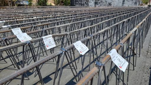 عکس کارگاه تولید تیرچه و بلوک مهندس نجفی