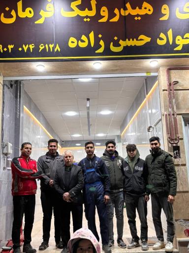 عکس جلوبندی و هیدرولیک فرمان جواد حسن زاده