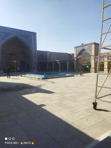 عکس درب اصلی مسجد نو بازار