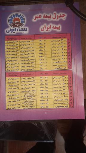 عکس بیمه ایران (نمایندگی منصوری)