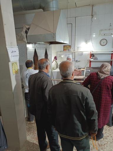 عکس نانوایی سنگکی