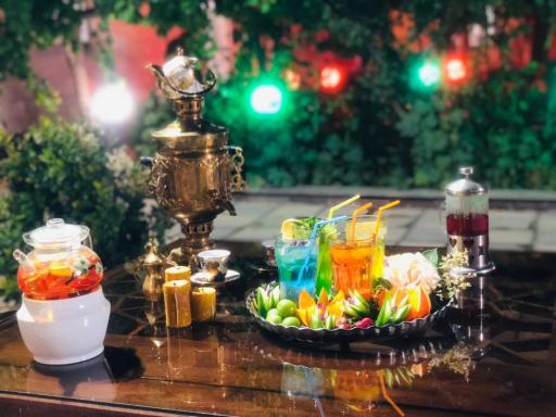 عکس باغ رستوران شاندیز ماندگار