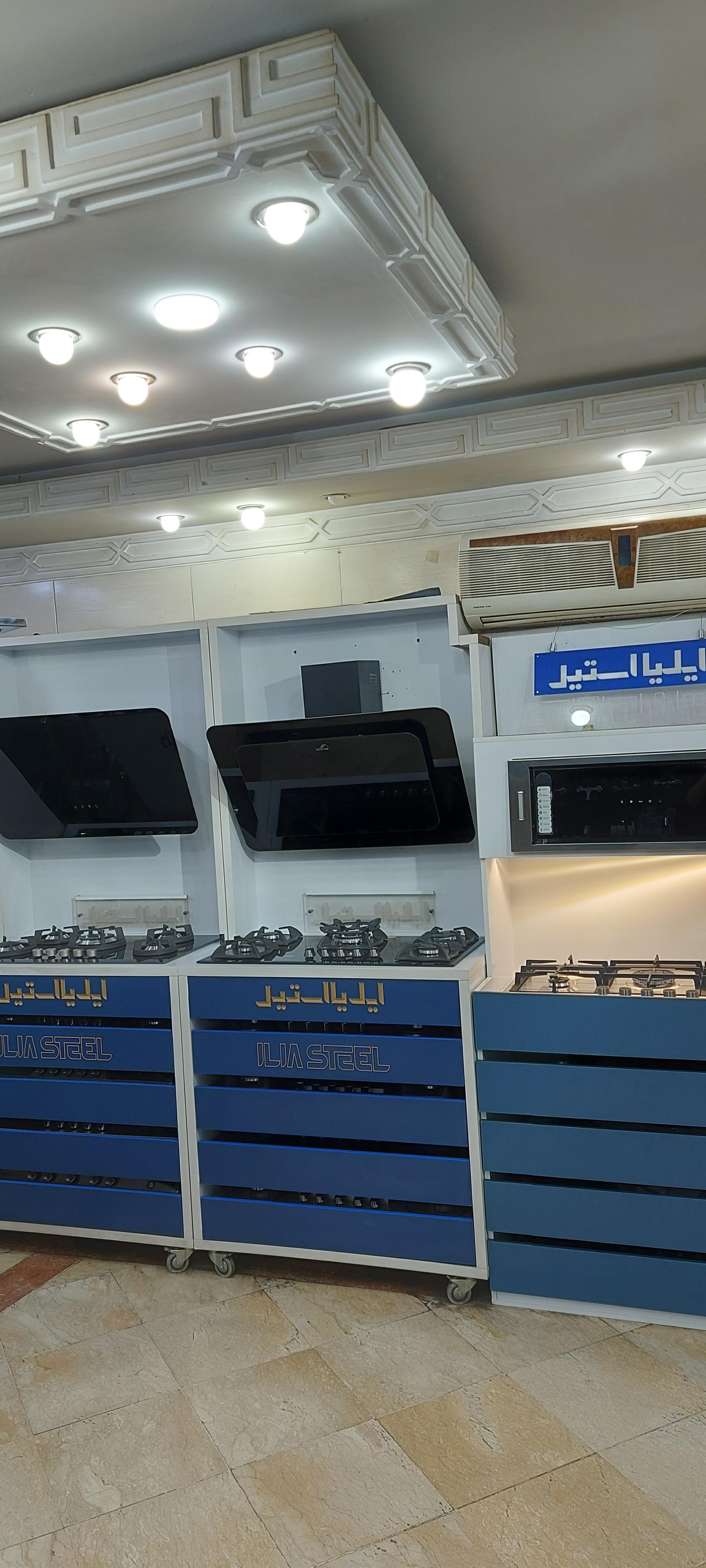 عکس تجهیزات آشپزخانه ایلیا استیل بهرامی