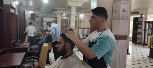 عکس آموزشگاه آرایشگری مردانه پوریا