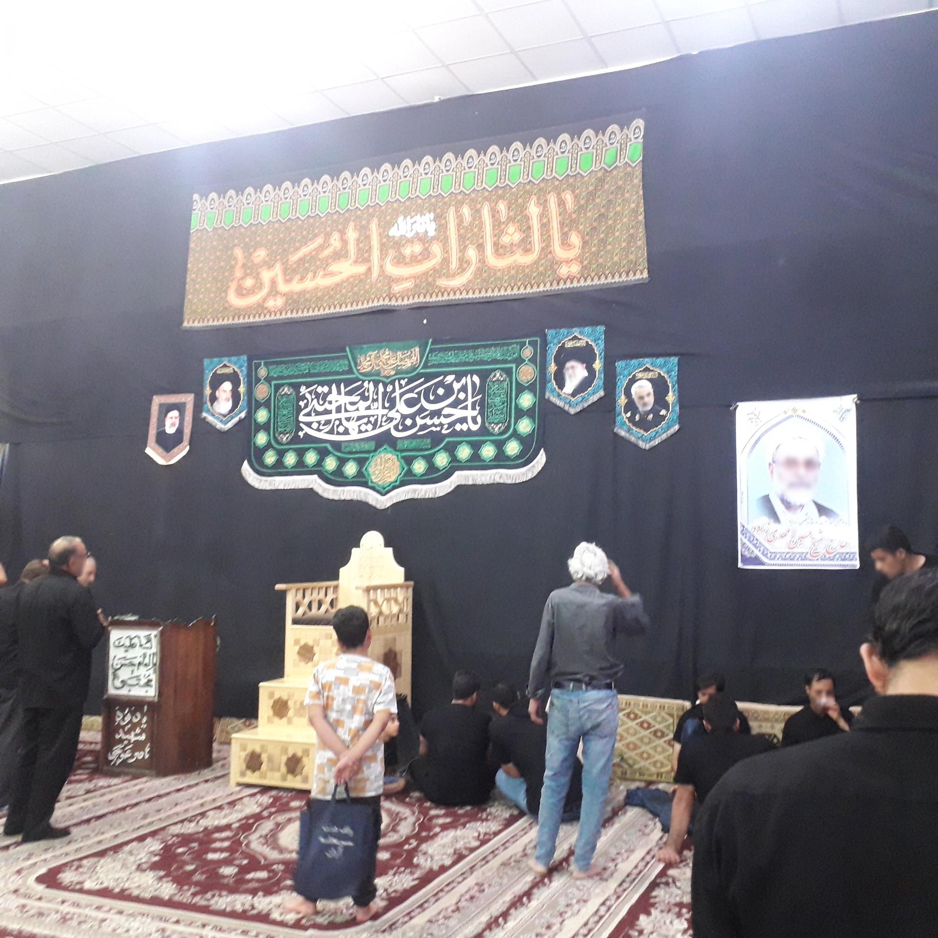 عکس حسینیه سرمحله آران