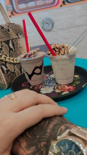 عکس بستنی نارنج