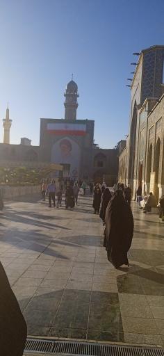 عکس ورودی رواق شیخ طوسی