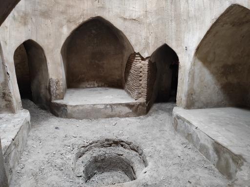 عکس حمام قدیمی روستای هزاوه