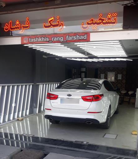 عکس تشخیص رنگ فرشاد 