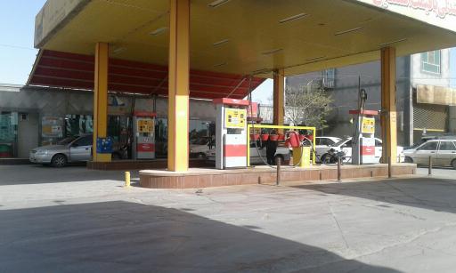 عکس جایگاه گاز زرین شهر اشکذر