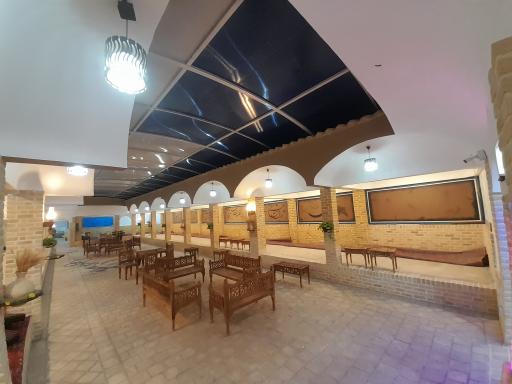 عکس سفره خانه سنتی کویر مشکات