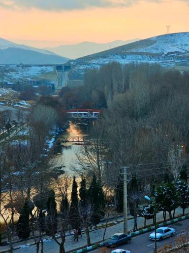 عکس پل سرخ مهاباد