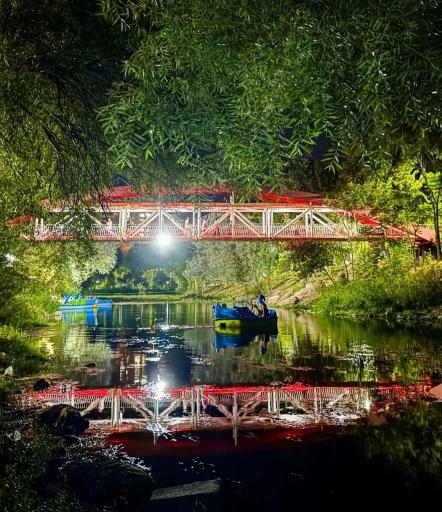 عکس پل سرخ مهاباد