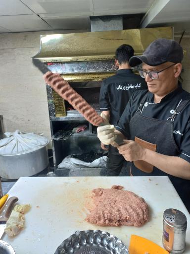 عکس کباب ساطوری بناب آذربایجان