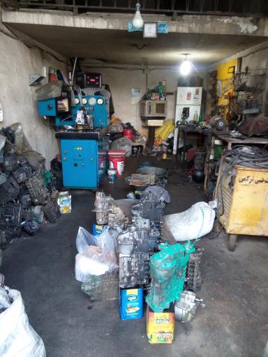 عکس سرویس پمپ و انژکتور ترکمن