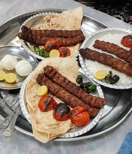 عکس نان داغ کباب داغ مولوی