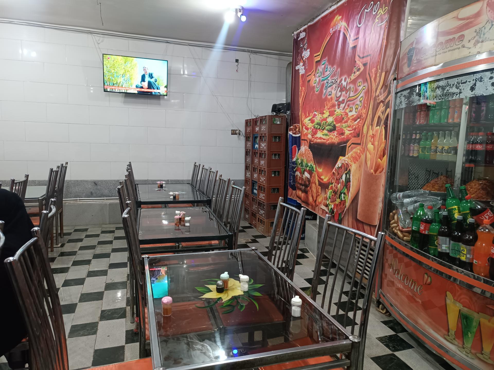 عکس ساندویچ و پیتزا ولیعصر