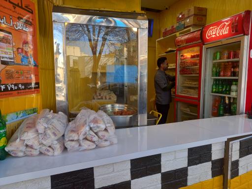 عکس ساندویچ فلافلی اُ اینو شعبه 2