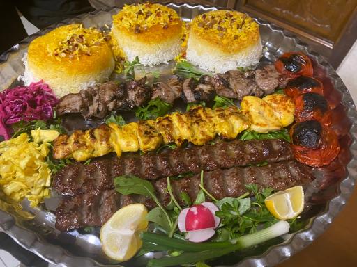 عکس گوشت و کباب وزیر