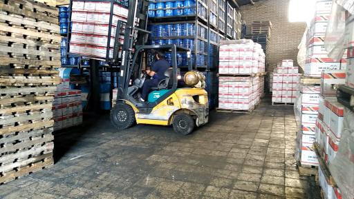 عکس انبار شرکت بازرگانی بهران