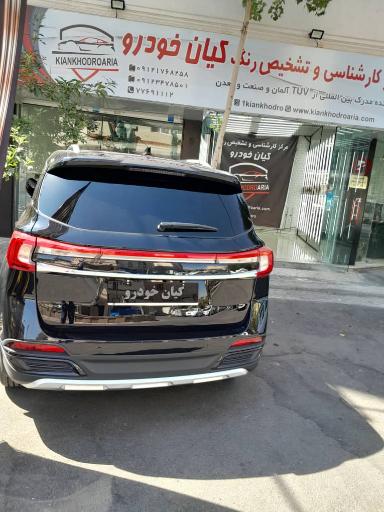 عکس کارشناسی فنی و تشخیص رنگ کیان خودرو