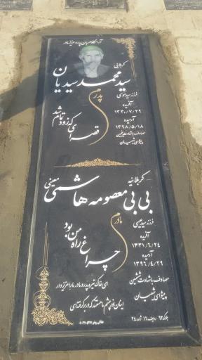 عکس مزار سید محمد سیدیان