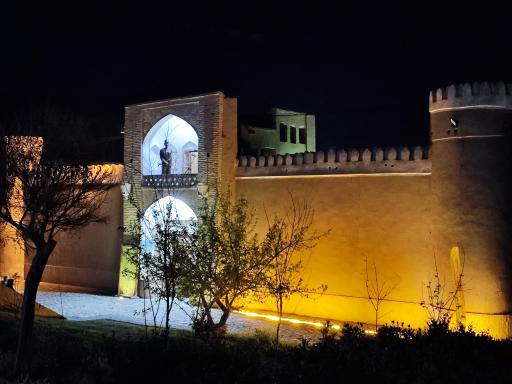 عکس چاپارخانه میبد