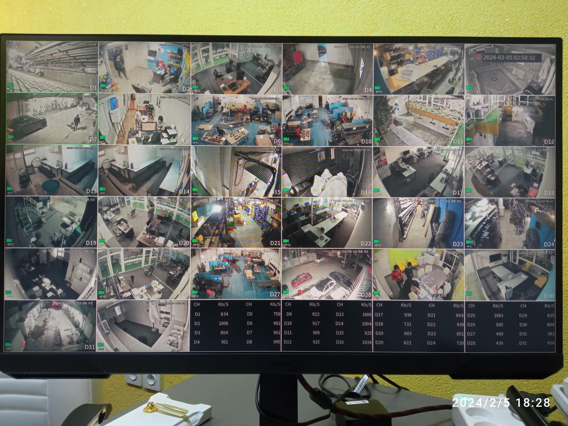 عکس دوربین مداربسته تجهیزات شبکه و دزدگیر اماکن آرنوتک