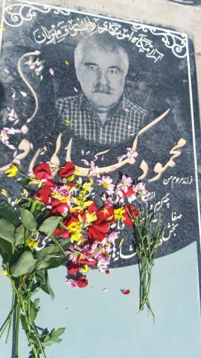 عکس مزار محمود کمالی فر