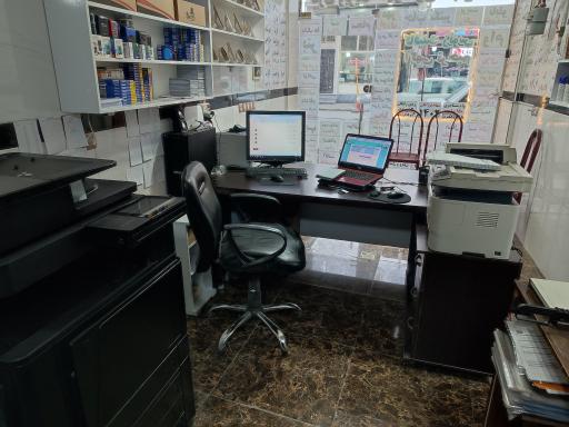 عکس کافی نت و چاپ زئوس