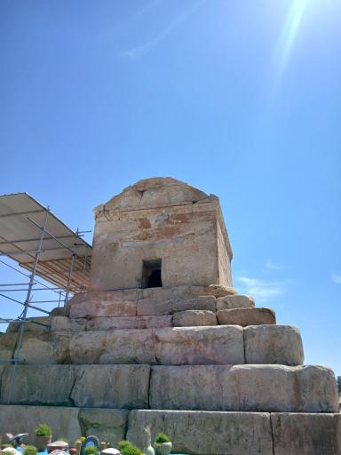 عکس آرامگاه کوروش بزرگ