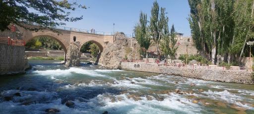 عکس پل تاریخی زمانخان