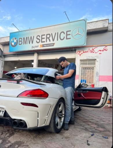 عکس تعمیرگاه Benz و bmw اسدپور